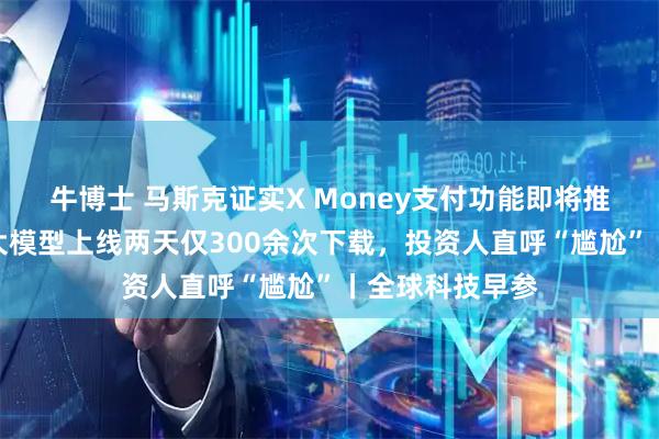 牛博士 马斯克证实X Money支付功能即将推出；印度开源大模型上线两天仅300余次下载，投资人直呼“尴尬”丨全球科技早参