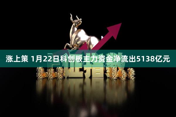 涨上策 1月22日科创板主力资金净流出5138亿元